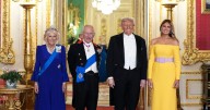 Pictures: Royal Banquet Given in Honour of President Trump, Melania