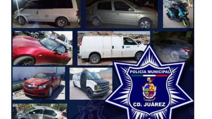 ¡En 24 horas! Recuperó SSPM 10 vehículos robados