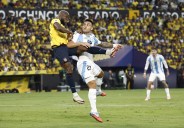 Sin Messi, la Selección argentina cayó ante Ecuador