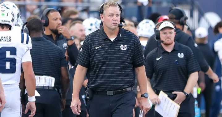 Mendenhall not keen on having USU play multiple P4 teams in a season in the future