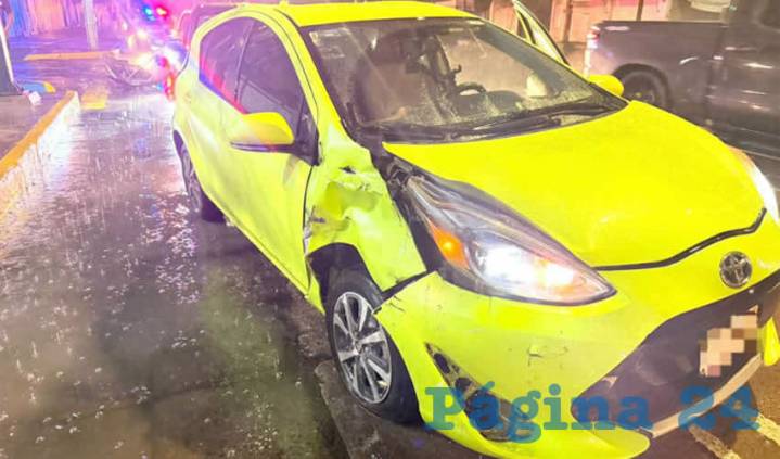 Aparatoso Choque en López Mateos