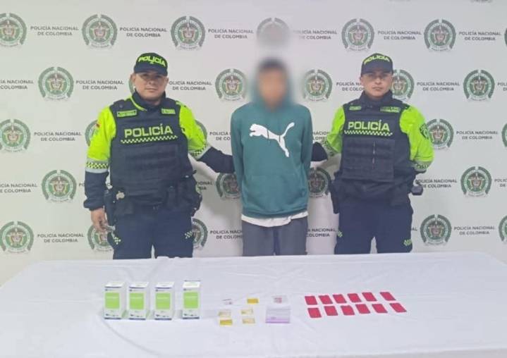 Capturan a joven con estupefacientes en Terreros