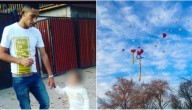 "Me has dejado el fruto del amor": la despedida de la ex del "Baby Bandito"