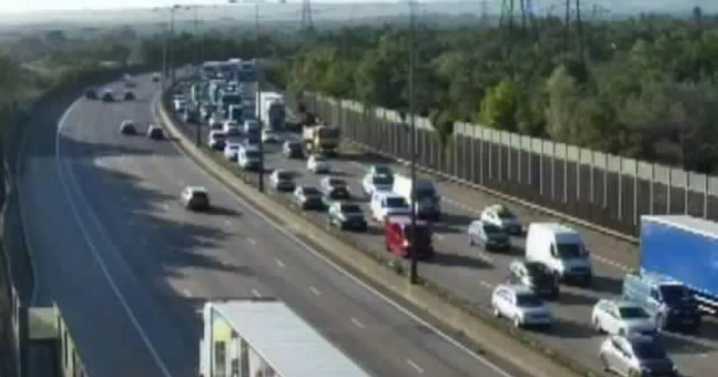 M25 closure LIVE: Huge section of major UK motorway closed after crash