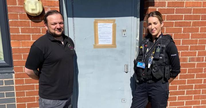 Flat repossessed after local businesses and school 'plagued' with anti