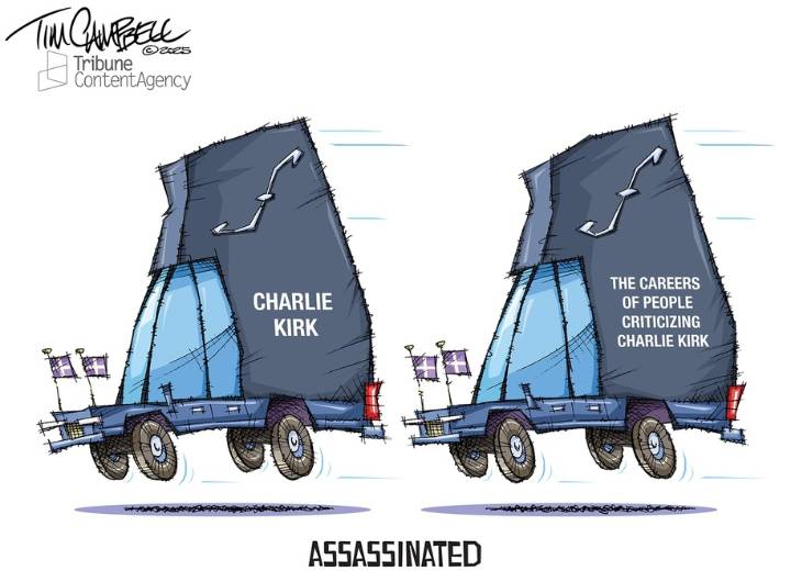 Cartoon: Assassinated