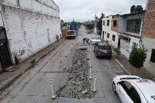 Rehabilitan tubería de alcantarillado en la colonia Vicente Guerrero