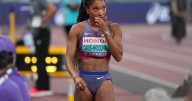 Tara Davis-Woodhall, Valarie Allman add world track and field titles to Olympic golds