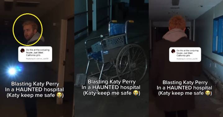 Exploración urbana con ritmo pop: hombre entra a hospital abandonado con música de Katy Perry