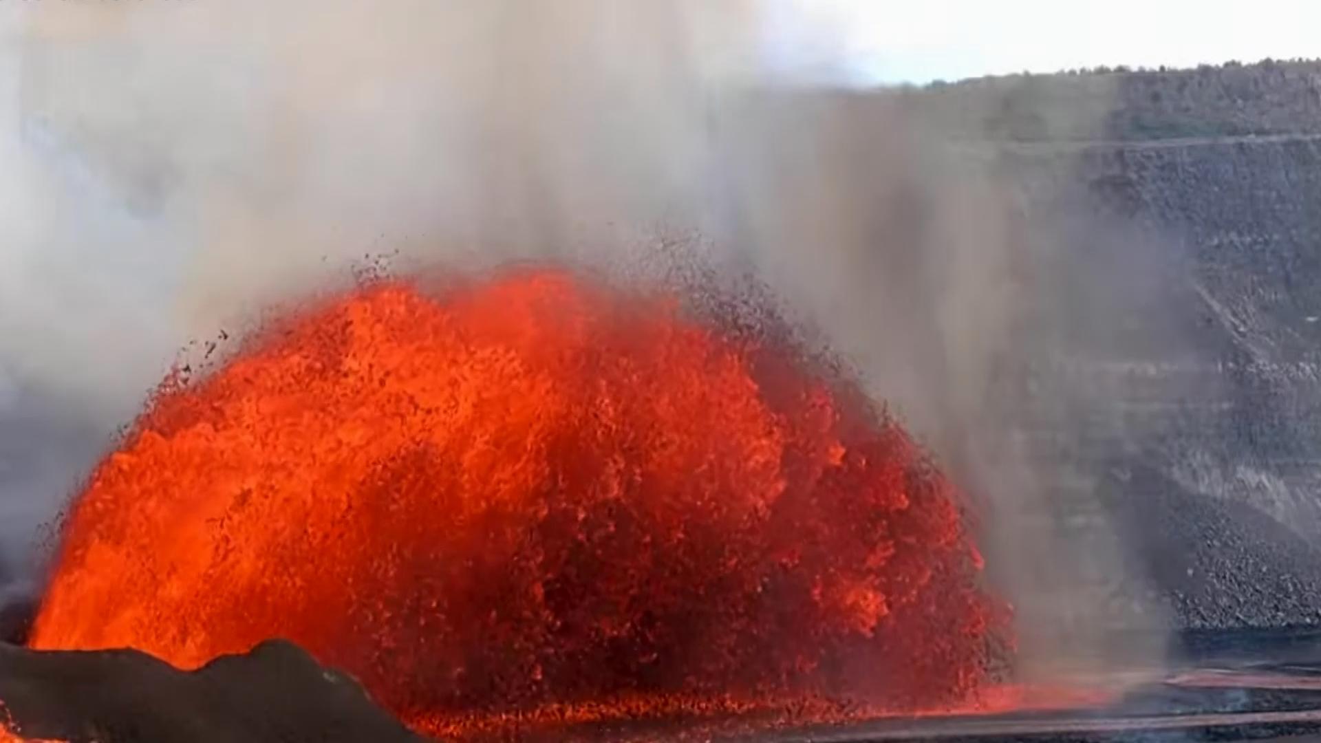 Kilauea's on-and-off eruption is back on in Hawaii