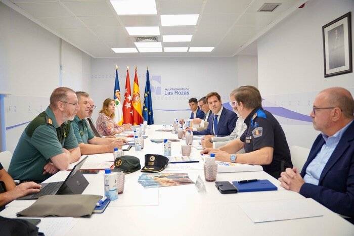La criminalidad baja un 7,4% en Las Rozas y el Ayuntamiento refuerza la seguridad para las Fiestas de San Miguel