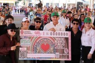 Lotería Nacional honra a migrantes con sorteo especial en Nuevo Laredo