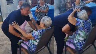 ¡Increíble momento! Daniel Sarcos deslumbran a una fan de 90 años en Maracaibo con serenata inolvidable.