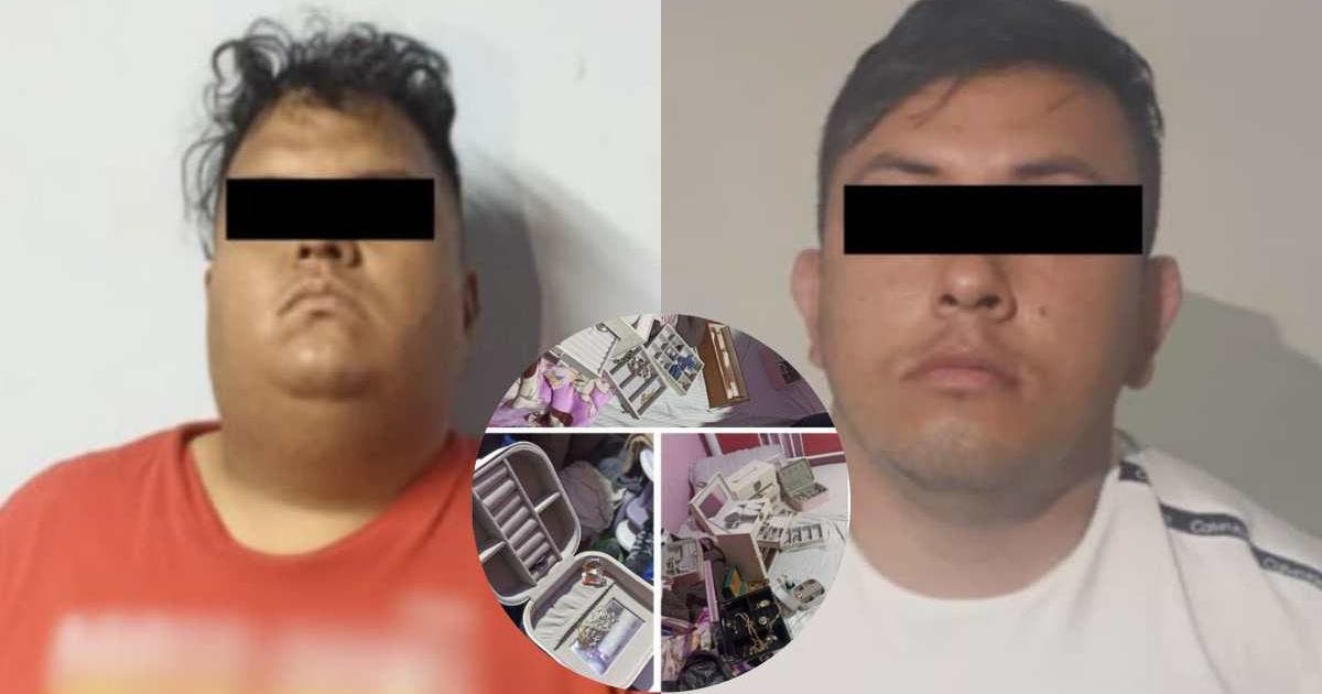 Caen dos presuntos implicados en robo a casa habitación en Jardines del Pedregal
