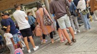 Primer día de colegio en Huesca entre lágrimas, nervios e ilusión