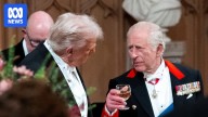 Amid Trump's biggest, best state visit ever, the king delivers a pointed message