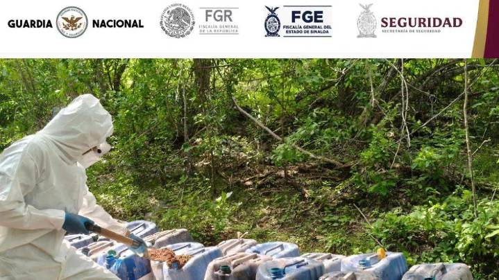 Ejército asegura 16 áreas de concentración de químicos para fabricar drogas en 3 municipios