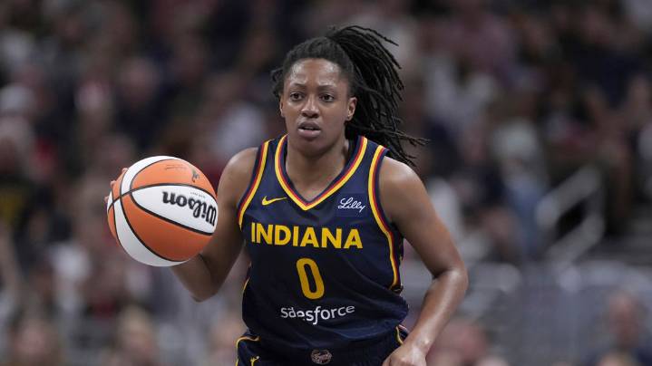 Which Indiana Fever player is a WNBA MVP finalist?