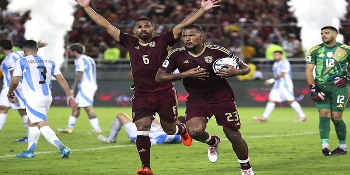 La Vinotinto comenzó a llegar a Argentina
