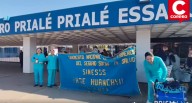 Huancayo: Enfermeras del EsSalud realizan plantón en hospital Ramiro Prialé Prialé