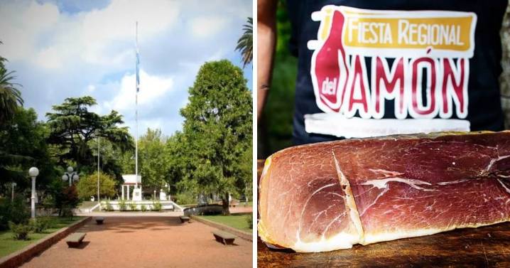 El pueblito bonaerense que está a una hora de CABA y celebra la Fiesta Nacional del Jamón Crudo