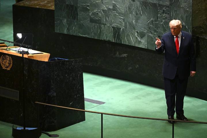 Trump arremete en la ONU contra la ONU y los países que acogen migrantes: “Se están yendo al infierno”