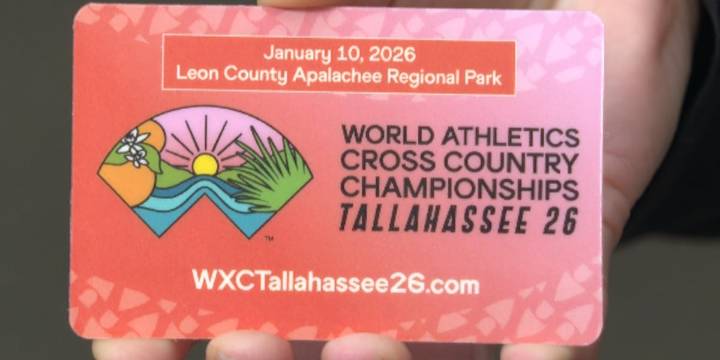Limited edition library cards celebrate world athletics event coming to Tallahassee