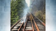 Wesley Ridge fire destroyed two train trestles, but rail backers remain optimistic