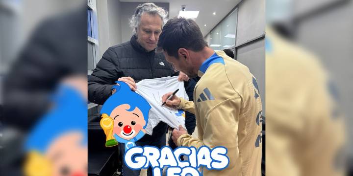 El encuentro del creador de Plim Plim y sus amigos con Lionel Messi: “Reflejamos los mismos valores”