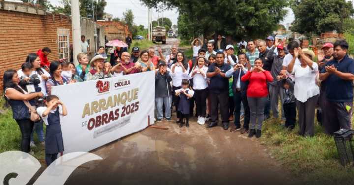 Tonantzin Fernández continúa mejorando la imagen urbana de San Pedro Cholula