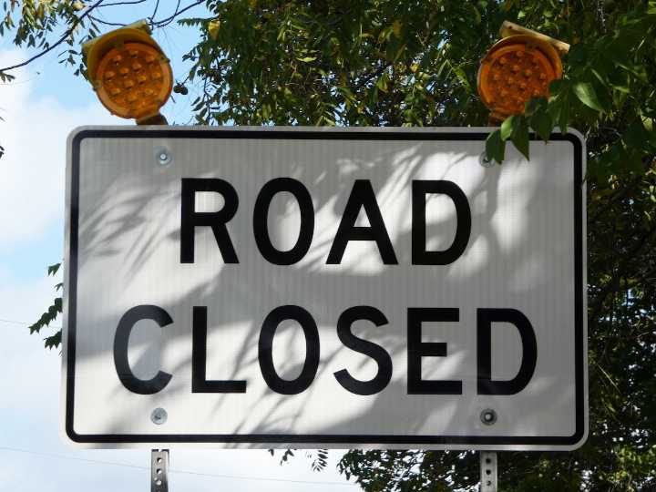 Soil berm work to close Lancaster County Road