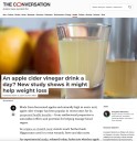 Why we removed an article about apple cider vinegar and weight loss