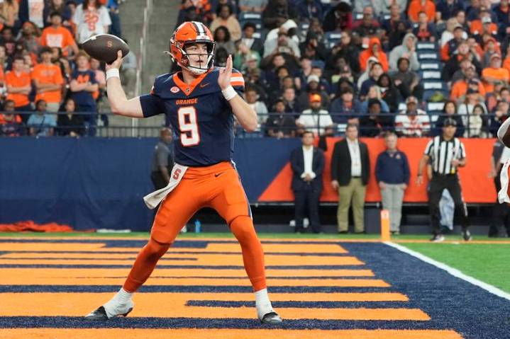 Reports: Syracuse QB Steve Angeli tears Achilles, done for season