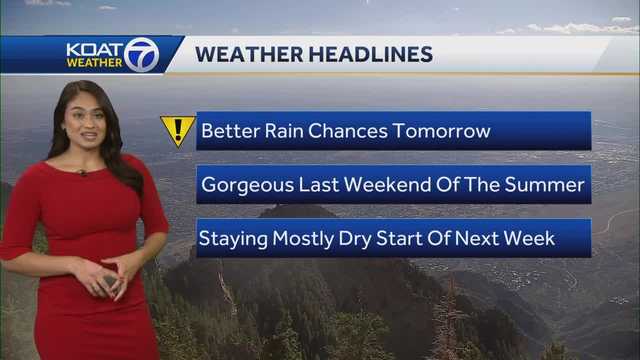 Rain chances increase in Albuquerque for Friday