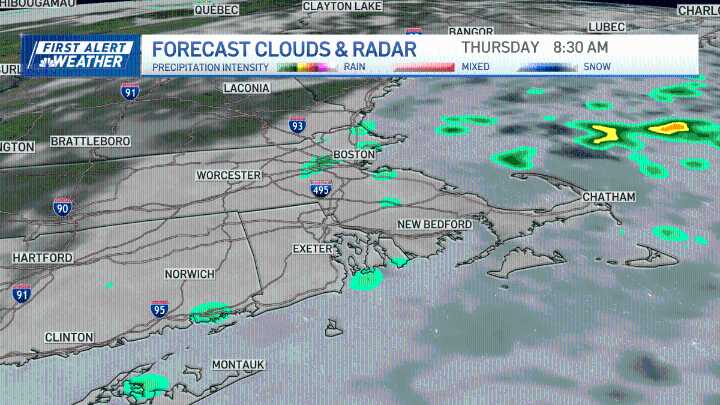 Boston weather today: Rain to start, near 80 degrees later