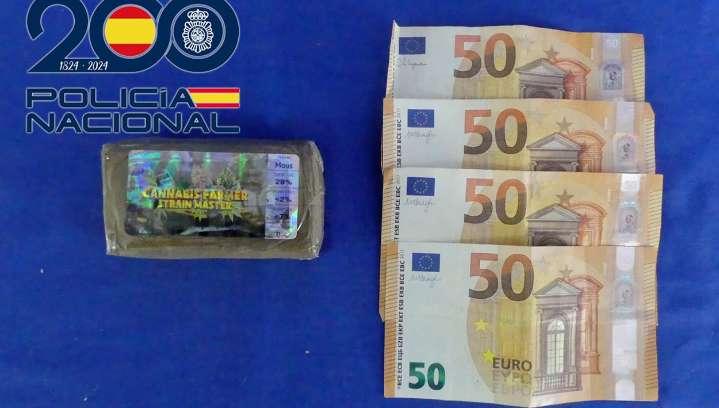 Detenido en Salamanca con una tableta de hachís durante las Ferias y Fiestas