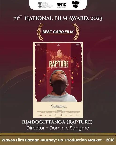 Garo Film Rimdogittanga wins National Award