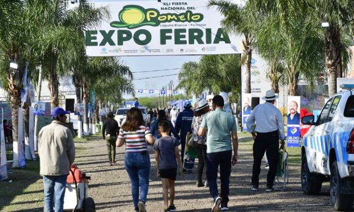 La organización de la Fiesta Nacional del Pomelo la calificó como “un éxito total”, con 180.000 asistentes