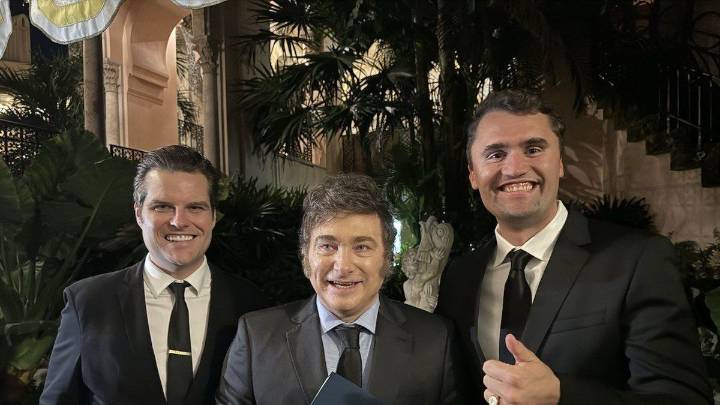 Milei lamentó la muerte de Charlie Kirk: "La izquierda es siempre un fenómeno violento lleno de odio"