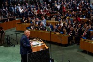Trump says he was victim of 'triple sabotage' at UN and Secret Service is looking into the matter