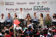 Mario Delgado fomenta escuelas libres de comida chatarra con Vive Saludable