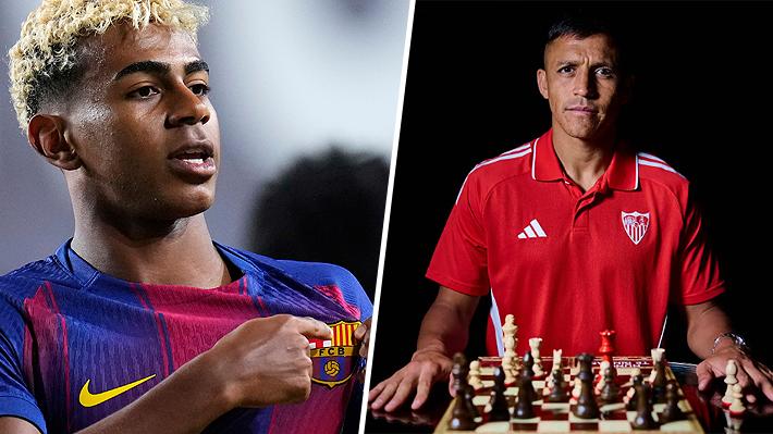 La particular frase con que Lamine Yamal definió el arribo de Alexis Sánchez al Sevilla