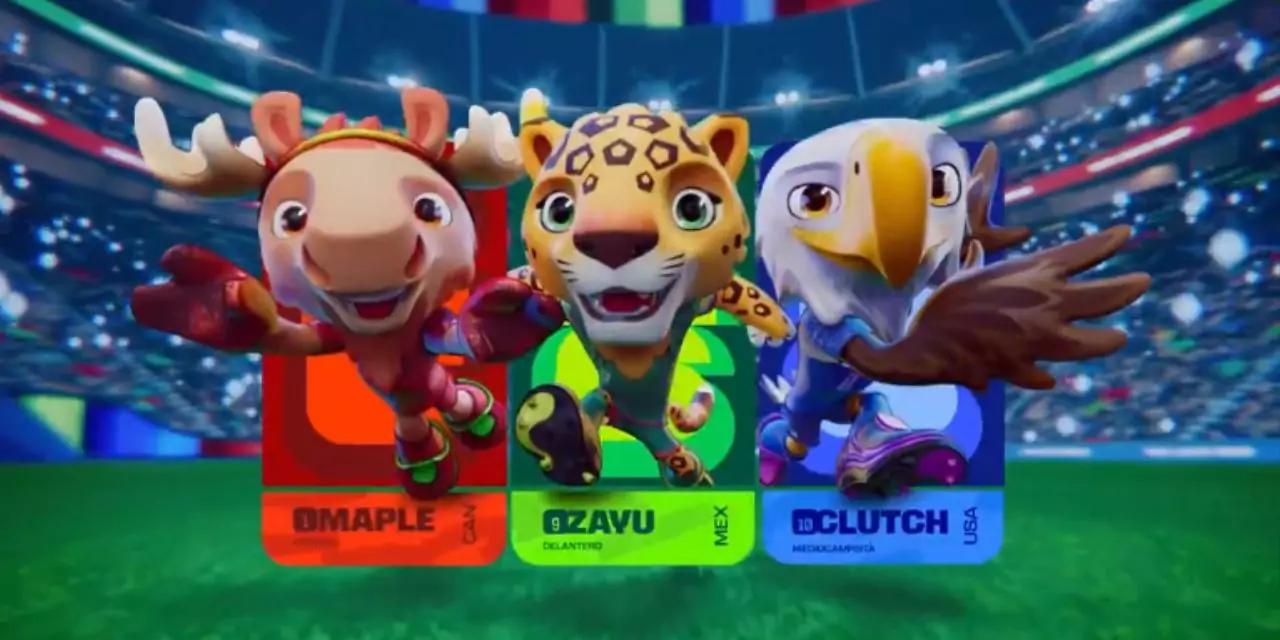 VIDEO | Estas son las mascotas del Mundial 2026: Maple, Zayu y Clutch
