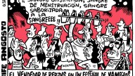 El vendedor de bebidas en un festival de vampiros
