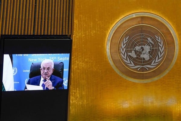 Agradece Abbas reconocimiento al Estado palestino