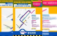 Modifican rutas de transporte por festejos patrios