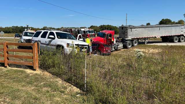 State Route 32 closed following crash in Eagle Township