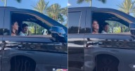 Viral: Fanáticos se cruzan con Messi en un semáforo, pero los piropos se los llevó Antonela