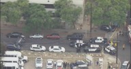 Suspect crashes into innocent driver during LA police pursuit