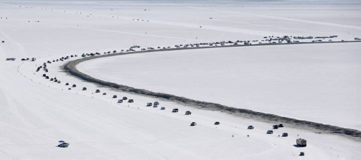 One injured after crash on Bonneville Salt Flats